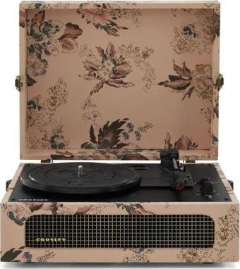 Crosley Voyager-2 Way Bluetooth Pikap Floral-Çiçek