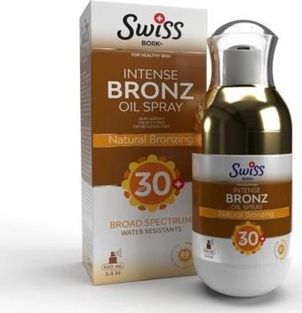 Swiss Bork Bronzlaştırıcı Etkili Güneş Spreyi (30+) 100ml