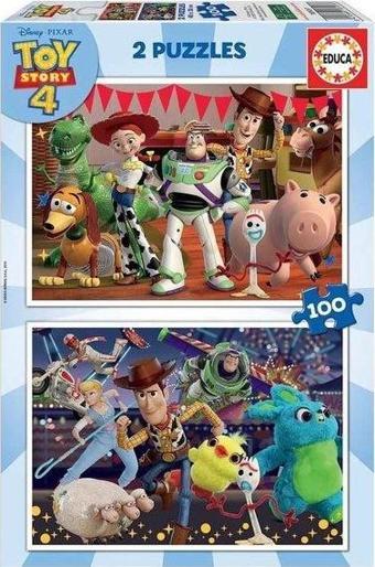 Educa 18107 Toy Story 4 2x100 Parça Puzzle