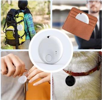 Polham Apple Lisanslı Akıllı Takip ve Kayıp Cihazı Air Tag Kedi Köpek Araç Bavul Kayıp Bulma Cihazı