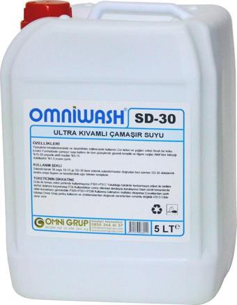 Omniwash SD-30 5000 ml Ultra Kıvamlı Çamaşır Suyu 