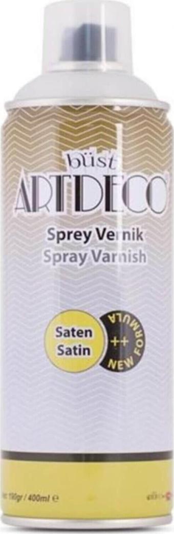 Artdeco Su Bazlı 400ml Sprey Vernik - Saten