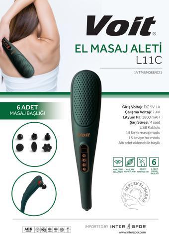 Voit EL MASAJ ALETİ YEŞİL