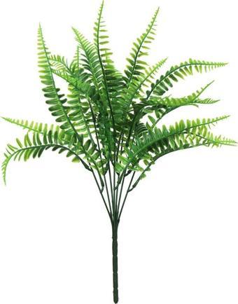 Netten Evime Yapay Çiçek  Boston Fern Yeşil Bitki Aradal Garnitür Yapay Dekor Bitkisi