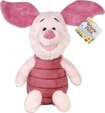 Disney Lisanslı Winnie The Pooh Piglet Pembe Şirin Peluş Big Head 25cm