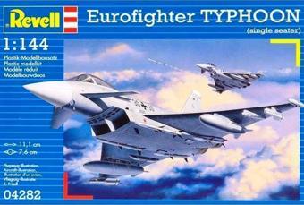Revell Uçak 1:144 Eurofighter Typhoon Single Seater Savaş Uçağı Model Uçak Maket Uçak Yapımı