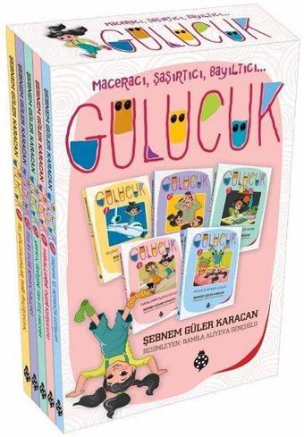 Gülücük Dizisi 5 Kitap Takım - Şebnem Güler Karacan - Uğurböceği