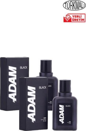 Adam Parfüm Black Edt 55 Ml X 2 Adet Erkek