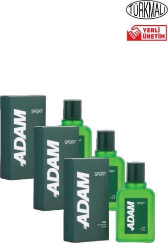 Adam Parfüm Sport Edt 55 Ml X 3 Adet