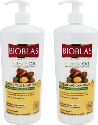 Bioblas Argan Yağı Şampuanı 1000 Ml 2 Adet