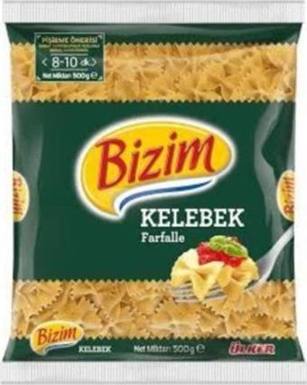 Bizim Mutfak Bizim Kelebek Makarna (500Gr) 5 Adet