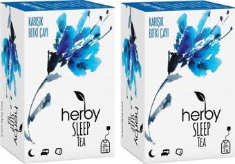 Herby Sleep Tea / Uyku Öncesi Çayı 2'Li Paket / Karışık Bitki Çayı