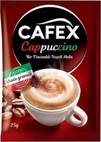 Cafex Cappuccino 18 G 25 Adet