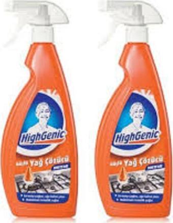 Highgenic Güçlü Yağ Çözücü 1000 Ml X2 Adet