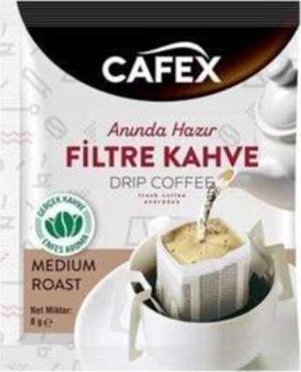 Cafex Pratik Filtre Kahve 25'Li Paket Medium Roast