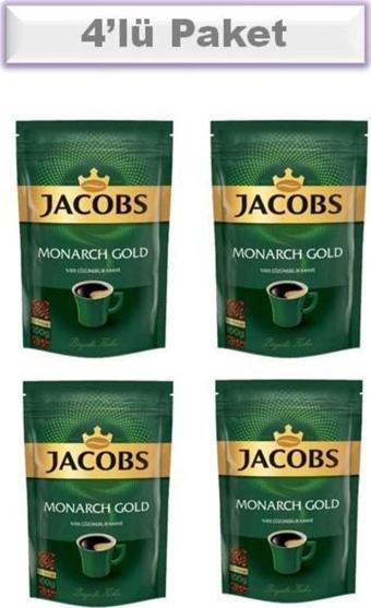 Jacobs Monarch Gold Kahve 100 G X 4 Adet