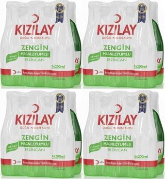 Kızılay Erzincan Sade Madensuyu 24X200 Ml