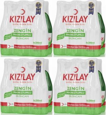 Kızılay Maden Suyu Erzincan Zengin Magnezyumlu 200 Ml X 24