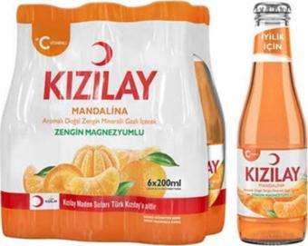 Kızılay Mandalina Aromalı Maden Suyu 12 Adet