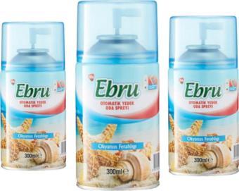 Ebru Oda Kokusu Okyanus Ferahlığı 3 x 300 Ml