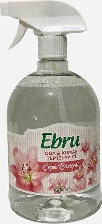 Ebru Oda Kumaş Kokusu Çiçek Bahçesi 1000 Ml Hijyenik Temizleyici Ve Koku