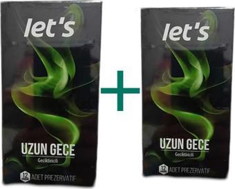 Lets Prezervatif 2'li Uzun Gece (2 Paket )