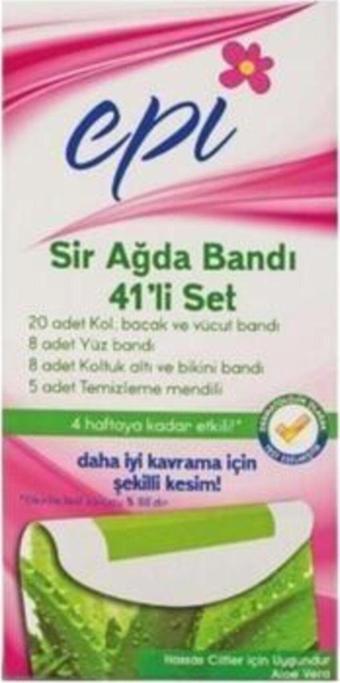 Epi Ağda Bandı 41'Li Set Aloe Vera Sir