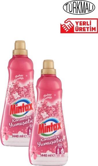 Mintax Çamaşır Yumuşatıcısı Mintax 1440 Ml X2 Bahar Tazeliği