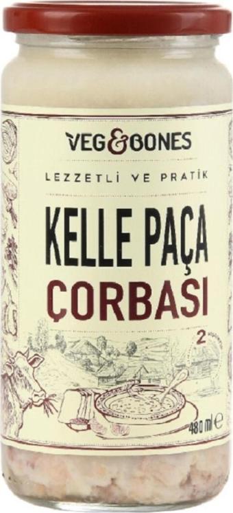 Veg&Bones Kellepaça Çorbası 480 Ml