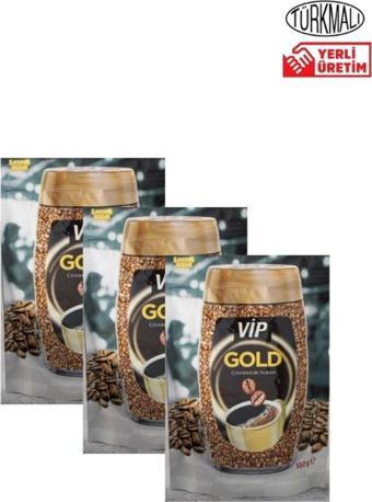 Vip Vip Kahve Gold 100 Gr X3 Adet