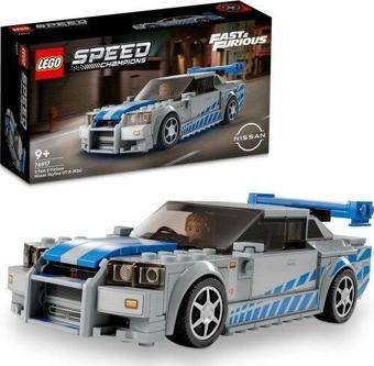 Lego Speed Champions Fast-Furıous Nissan Skyline GT-R 76917 Lisanslı Ürün