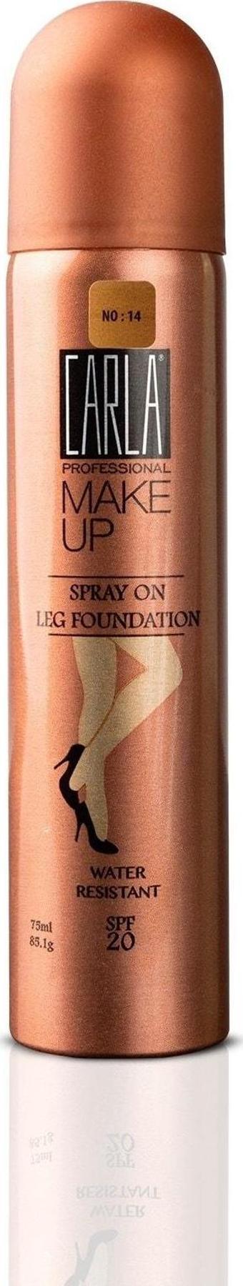 Spray On Leg Foundation - Bacak Fondöteni 75 ml - No: 14