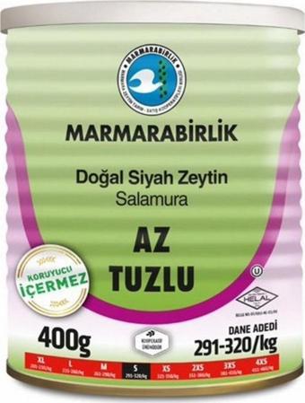 Marmarabirlik Az Tuzlu Zeytin 400 gr