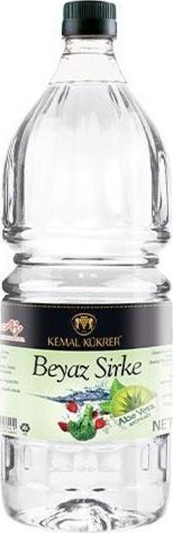 Kemal Kükrer Aloeveralı Beyaz Sirke 2000 ml. (24'lü)