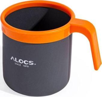 Alocs Kamp Yemek Seti Kamp Ve Seyahat Bardağı 400 Ml Turuncu