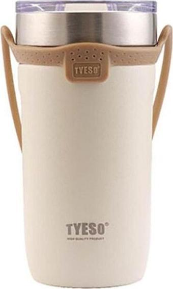 Tyeso Termos Soulmate Tumbler Vakumlu Paslanmaz Çelik Silikon Askı 550ml