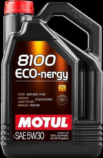 Motul 8100 Eco-Nergy SAE 5W-30 Tam Sentetik Motor Yağı 4 L