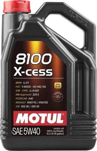 MOTUL 8100 X-CESS 5W-40 5L