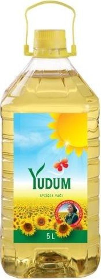 Yudum Ayçiçek Sıvı Yağı Dar Pet 5 Lt.