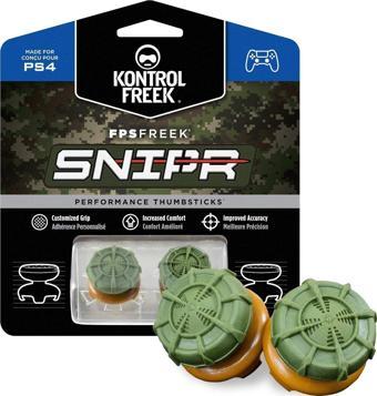 Cosmostech Kontrolfreek FPSFREEK SNIPR PS5/PS4 Uyumlu Analog Başlık Thumbsticks - Performans Yükseltici ve Koruyucu
