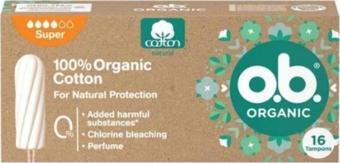 O.B. Tampon Organic Super 16'lı