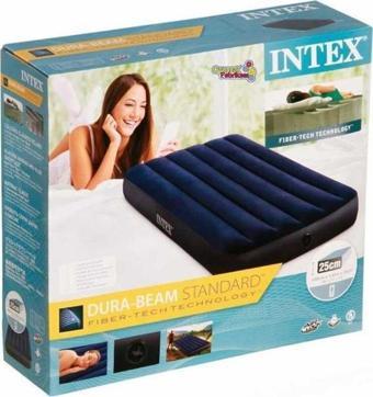 Intex 64757 Tek Kişilik Şişme Kamp Yatağı 99x191x25