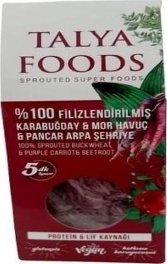 Talya Foods Talya Filizlenmiş Karabuğday Mor Havuç Pancar Şehriye 200 gr