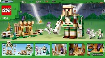 LEGO ® Minecraft® Demir Golemi Kalesi 21250 - 9 Yaş ve Üzeri Yaratıcı Oyuncak Yapım Seti (868 Parça)