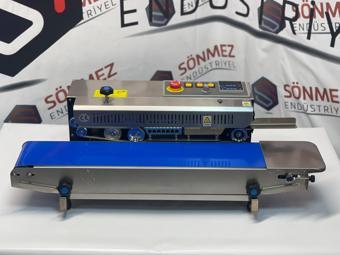 Lavion FRD 750 Konveyörlü Otomatik Yatay Poşet Ağzı Kapatma Makinesi