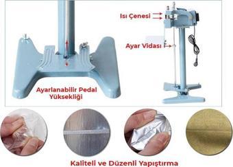 Lavion Pfs-450 Pedallı Ayak Basmalı Poşet Yapıştırma Makinesi