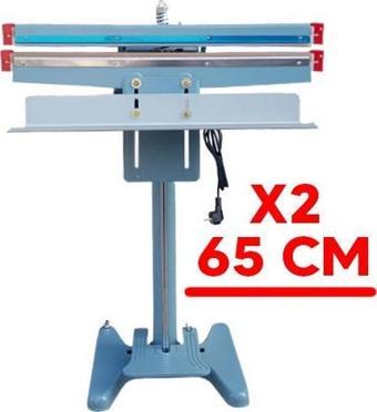 Lavion PFS-650 X 2 Çift Rezistans Pedallı Poşet Kapatma Makinesı
