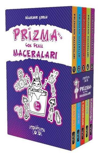 Prizmanın Çok Şekil Maceraları-5 Kitap Takım - Bilgenur Çorlu - Yediveren Çocuk