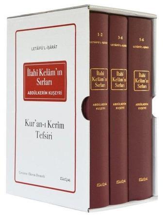 İlahi Kelamın Sırları-Kuran-ı Kerim Tefsiri 6 Cilt  3 Kitap Takım Sert Kapak Ciltli - Abdülkerim Kuşeyri - Fikriyat