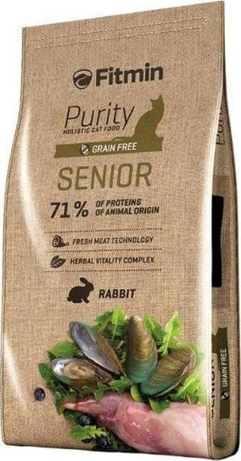 Fitmin Purity Senior Taze Tavşan Etli Yetişkin Kedi Maması 1.5 Kg